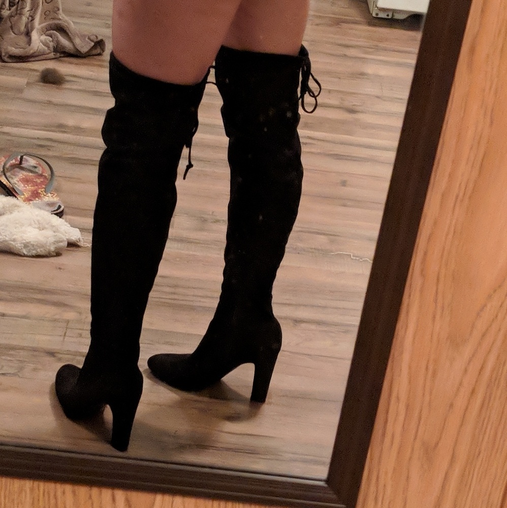 Thigh high boots